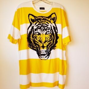 Zara Man Tiger Striped Tee XL